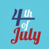 4th of July - stickers & emoji icon