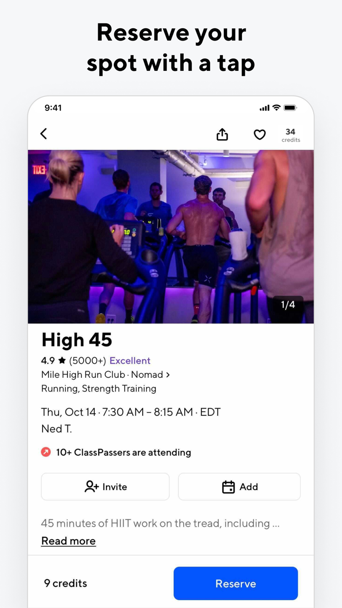 ClassPass Fitness Spa Salon