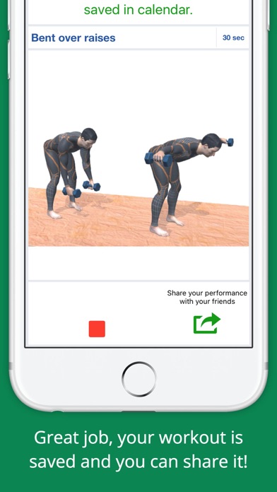 Upper Body Challenge Workout Screenshot