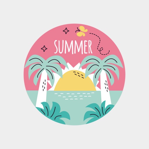 Summer Is Here Stickers icon