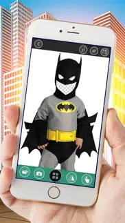 kids superhero costume montage iphone screenshot 2