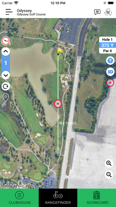 Odyssey Golf Course Screenshot