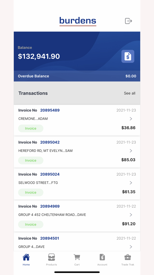 #2. Burdens (iOS) Podle: Trak Services Pty Ltd
