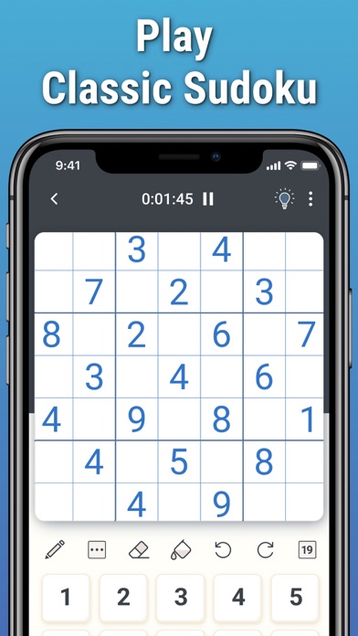Classic Sudoku by Logic Wiz Screenshot