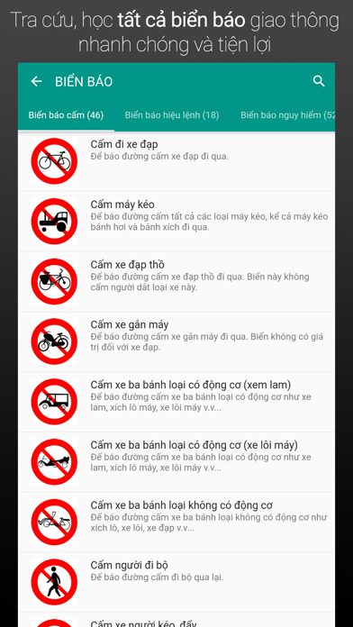 Thi bằng lái ô tô, xe máy Screenshot
