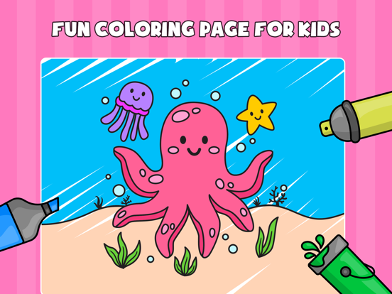 Coloring Fun for Kids Gameのおすすめ画像3