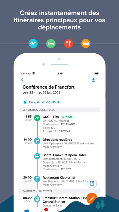 Screenshot #2 pour TripIt: Travel Planner