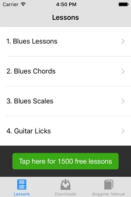 Game screenshot Blues Guitar Lessons mod apk