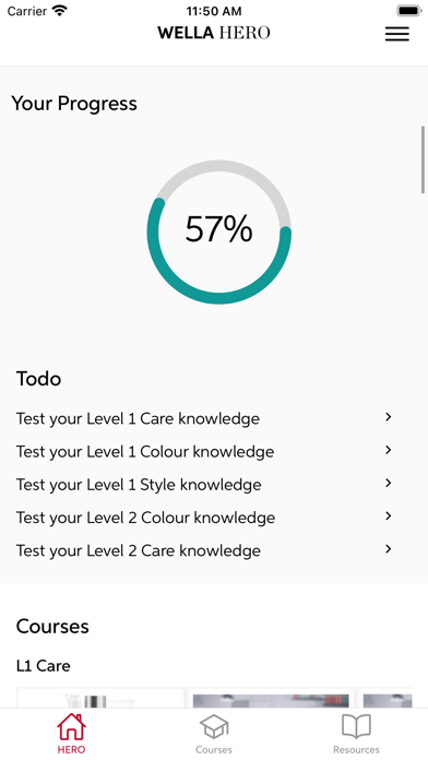 Wella HERO Screenshot
