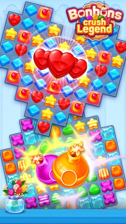 Bonbons Crush Legend screenshot-5