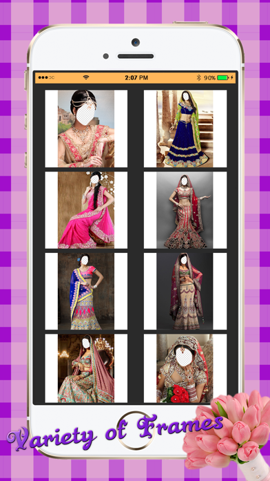 Indian Bridal Photo Montage Screenshot