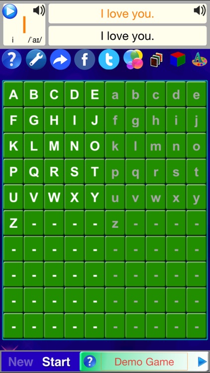 Alphabet Solitaire English screenshot-0