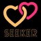Seeker is a serious dating app for friends, romantic relationships & attractive singles
