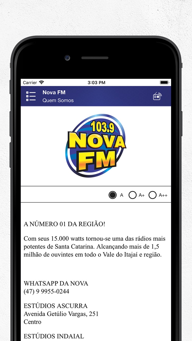 iPhone screenshot