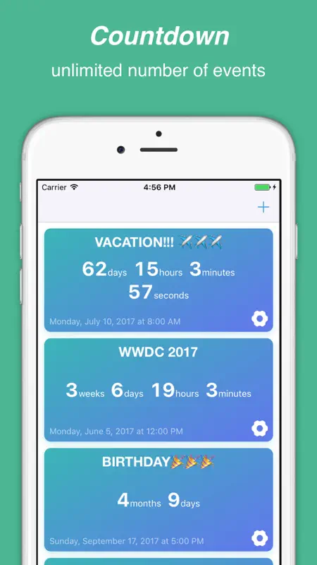 Countdown to Big Day screenshot 1 of 2