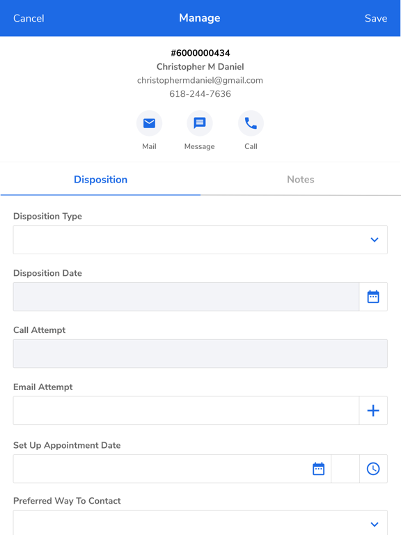 LendingPad iPad screenshot