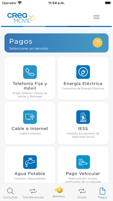 CREAmóvil - Cooperativa CREA Screenshot