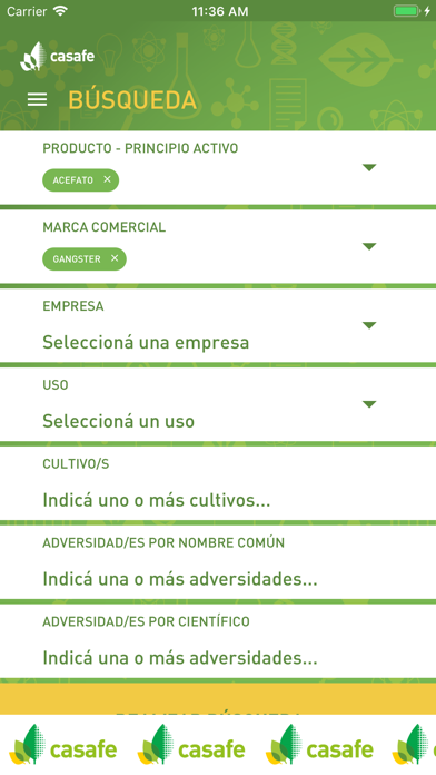Guía Fitosanitaria de CASAFE Screenshot