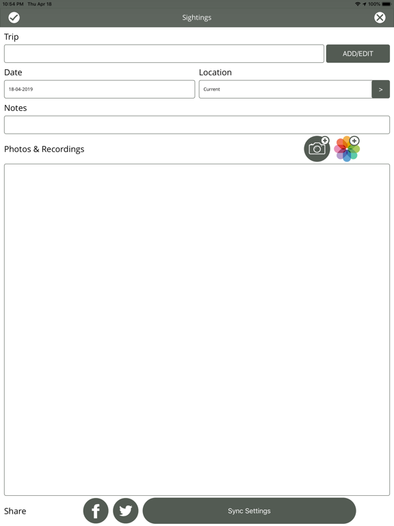 BirdPro iPad screenshot 7 - Reference app