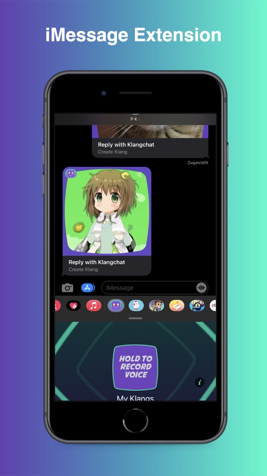 #7. Klangchat (iOS) 由: Klangchat GmbH