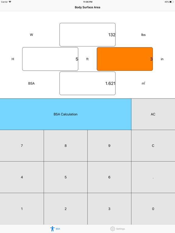 Screenshot #5 pour BSA Calculator