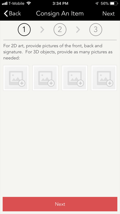 Sofe Design Auctions Screenshot