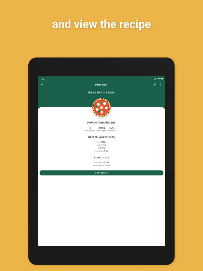 KMP Pizza Calculator