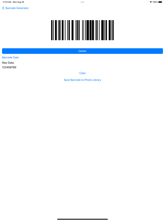 Screenshot #6 pour Barcode Generator +
