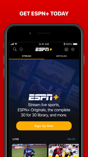 ESPN: Live Sports & Scores 스크린샷 4