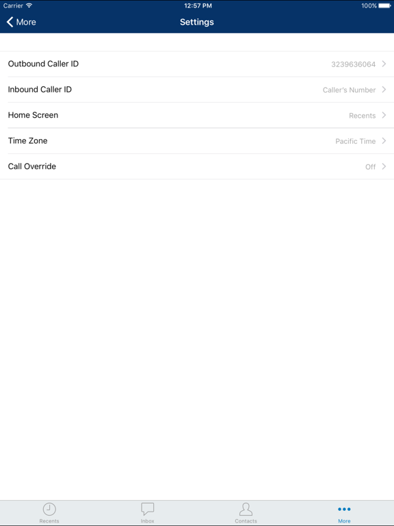 Screenshot #6 pour Onebox® – business phone app