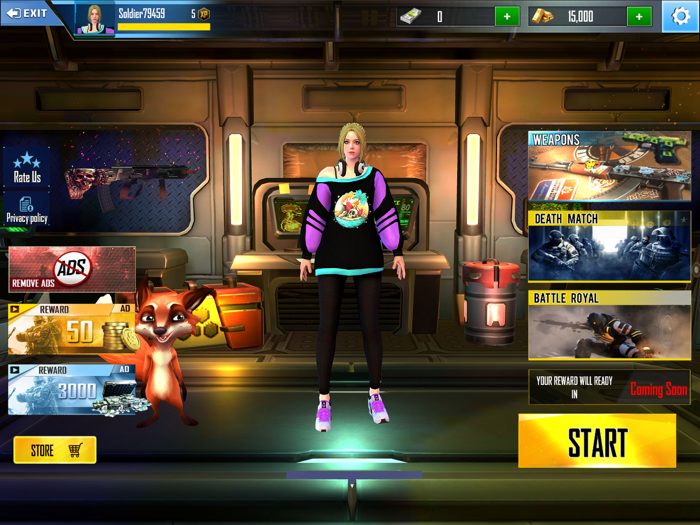 Gun Strike Battlegrounds Game