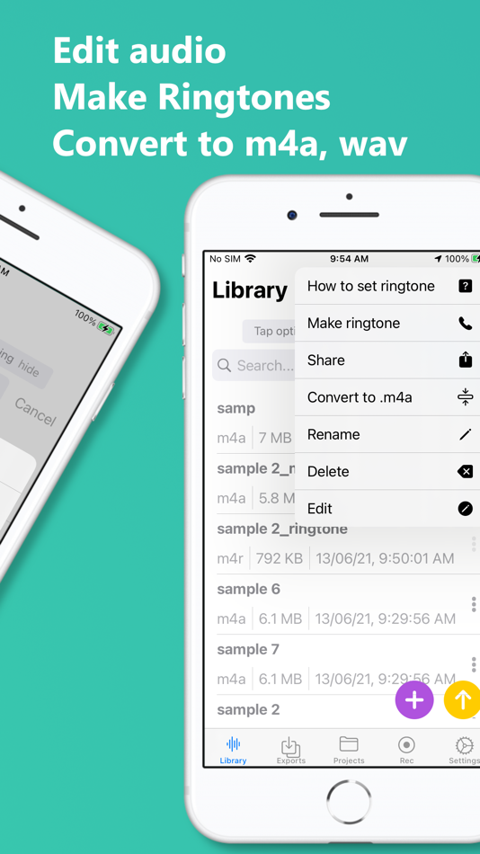 #2. audio editor & mp3 cutter app (iOS) 由: Sounak Sarkar