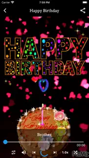 happy birthday songs wishes iphone screenshot 4