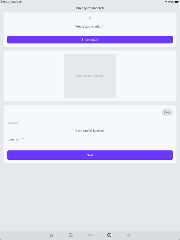 Screenshot #4 pour ReadBible - Vers tous les jour