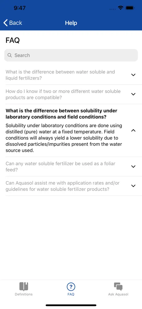 Aquasol