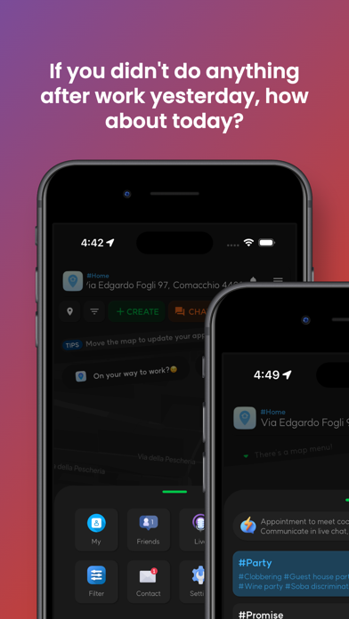 AfterWork_Rchats & appointment Screenshot