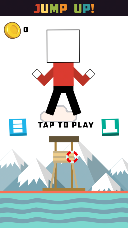 #1. Jump Up!-Cube block jump jump (iOS) 来自: 达宁 陈