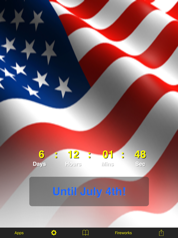 Screenshot #5 for July 4th Countdown