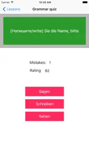 german grammar course a1 a2 b1 iphone screenshot 3