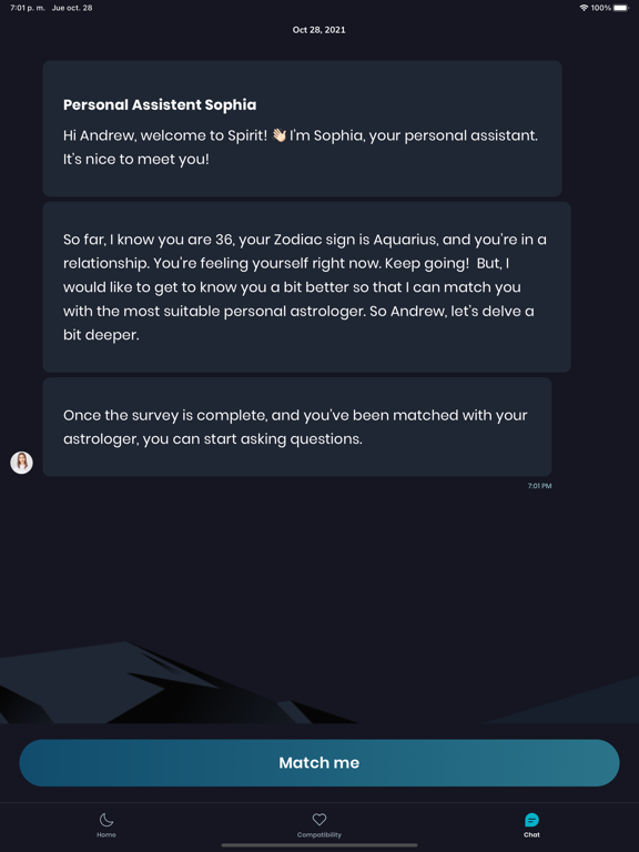 Screenshot #6 pour Spirit: Horoscope & Astrology