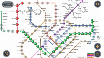 Singapore MRT Map Routeのおすすめ画像2