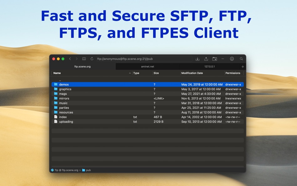 SFTP Commander - 2.8 - (macOS)