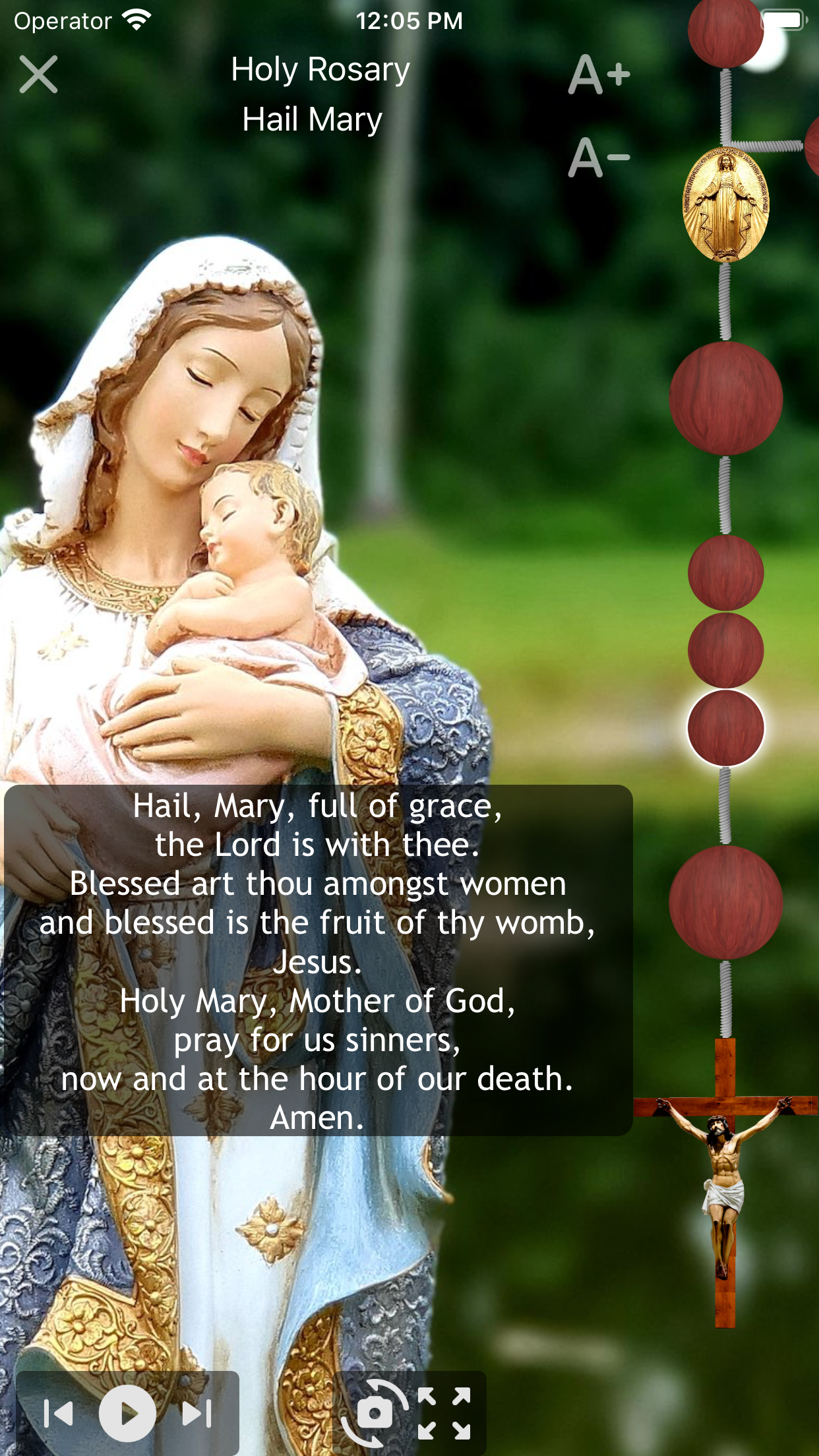 Daily Holy Rosary Prayer App