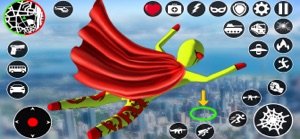 Flying Spider Stickman Rope 3D screenshot #1 for iPhone