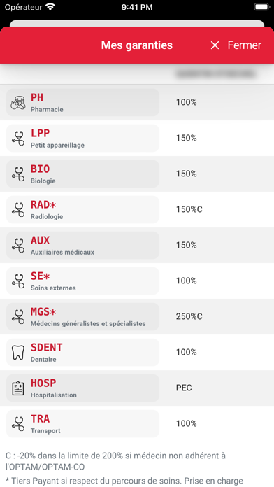 AMPLI Mutuelle Screenshot