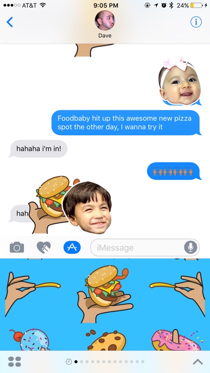 foodbabyny Stickers screenshot-3