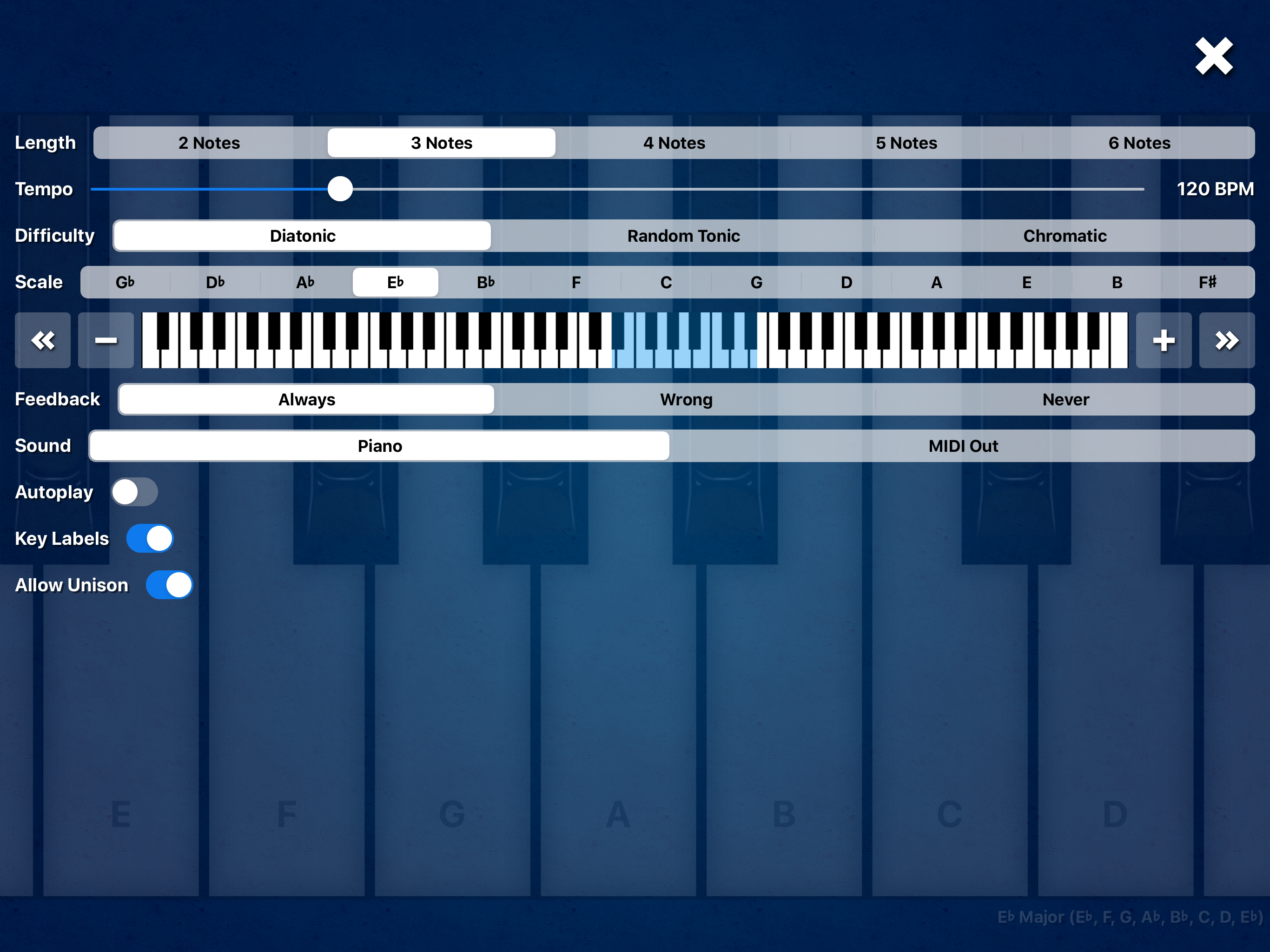 Melody Ear Training