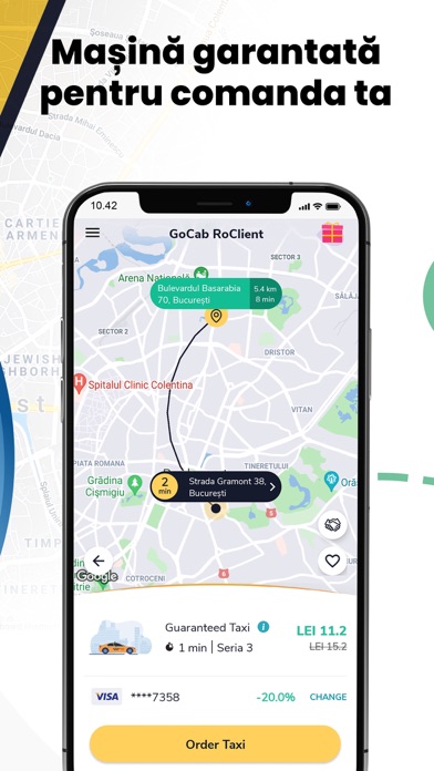 Screenshot #3 pour GoCab: Călătorii Mai Ieftine