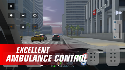 Ambulance city car simulator Screenshot
