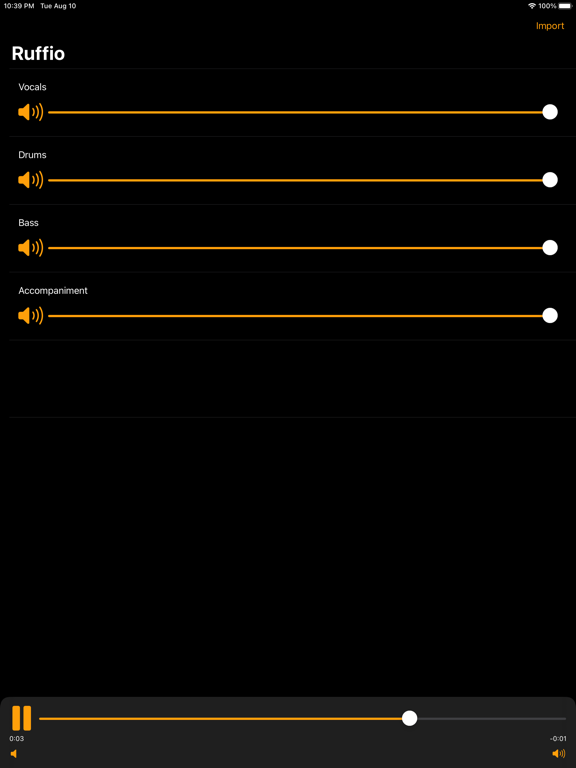 Screenshot #4 pour AI Backing Track Maker: Ruffio